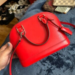 Louis Vuitton Alma BB Epi Red